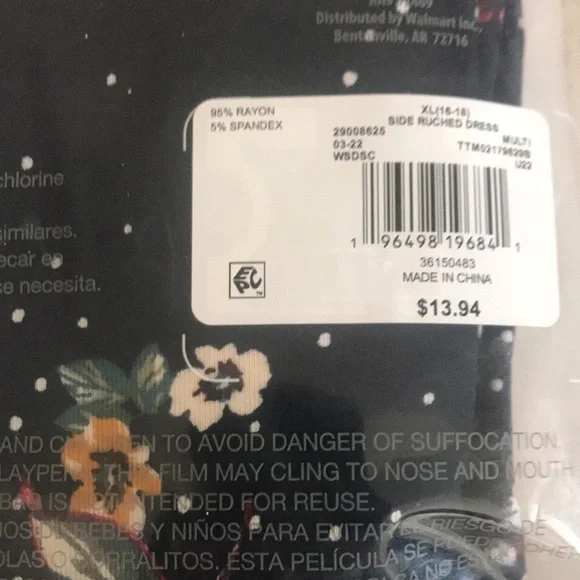 Maternity Ladies XL Dress Sealed - Brand New in Package Ladies XL - Picture 5 of 5